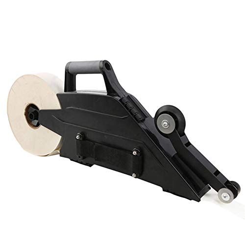 Drywall Banjo Taping Tool con rueda de rodillo reversible de esquina interior, herramienta de cinta de remodelador de mano, operación de mano doble a la derecha/izquierda (negro)