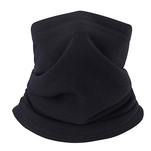 EasyULT 45cm Multifuncional Braga Cuello Moto Calentador de Cuello Mascarilla, Calentador Pasamontañas Polar Máscara de Esquí Gorro Invierno Hombre y Mujer Ciclismo Correr Aire Libre Accesorio-Negro EasyULT 45cm Multifuncional Braga Cuello Moto Calentador de Cuello Mascarilla, Calentador Pasamontañas Polar Máscara de Esquí Gorro Invierno Hombre y Mujer Ciclismo Correr Aire Libre Accesorio-Negro
