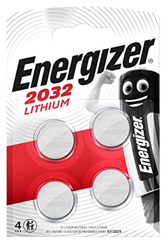 Energizer CR2032 - Pack de pilas de litio - 3V - 4 unidades