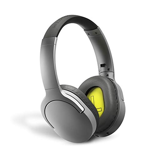 Energy Headphones BT Travel 5 ANC (Active Noise Cancelling, Bluetooth, Voice Assistant, Control Talk, Foldable, Extended Battery) - Gris