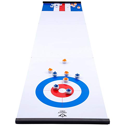 Engelhart - Juego de Curling Compacto y Palets Reversibles - 340500