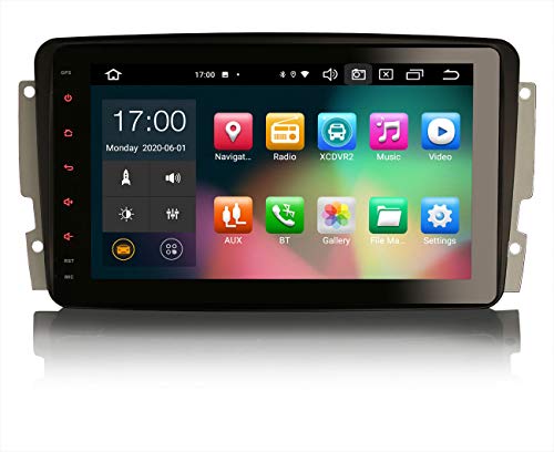 ERISIN 8 Pulgadas Android 10.0 Autoradio para Mercedes Benz C/CLK/Clase G W203 W209 W463 Viano y Vito Soporte GPS Sat Nav Carplay Android Auto DSP Bluetooth WiFi Dab + TPMS 8-Core 4GB RAM + 64GB ROM ERISIN 8 Pulgadas Android 10.0 Autoradio para Mercedes Benz C/CLK/Clase G W203 W209 W463 Viano y Vito Soporte GPS Sat Nav Carplay Android Auto DSP Bluetooth WiFi Dab + TPMS 8-Core 4GB RAM + 64GB ROM