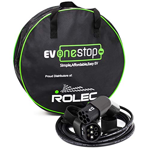 EV/Cable de Carga para vehículos eléctricos | Tipo 2 a Tipo 2 | 16/32 amperios | 5/10 Metros | Estuche de Transporte Gratuito | (3 Fases / 5 Metros) EV/Cable de Carga para vehículos eléctricos | Tipo 2 a Tipo 2 | 16/32 amperios | 5/10 Metros | Estuche de Transporte Gratuito | (3 Fases / 5 Metros)