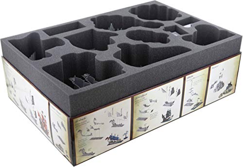 Feldherr Foam Tray Set Compatible with Dreadfleet - Board Game Box