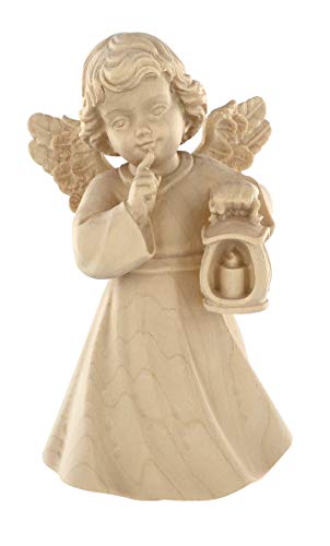 Ferrari & Arrighetti Ángel Sissi con candil - Talla de Madera Que Mide 14 cm - Demetz Deur Ferrari & Arrighetti Ángel Sissi con candil - Talla de Madera Que Mide 14 cm - Demetz Deur