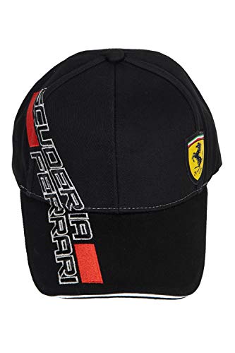 Ferrari Scuderia F1 Team Nero Replica Cappellino