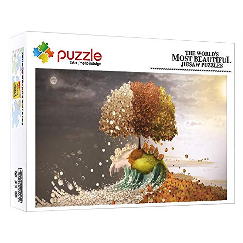 FFGHH Jigsaw Puzzle Puzzle 1000 Piezas Puzzle Adulto De 1000 Piezas Mini Puzzles Árbol Decoración del Hogar para Amigo Niños Y Adultos 14.96In X 10.23In FFGHH Jigsaw Puzzle Puzzle 1000 Piezas Puzzle Adulto De 1000 Piezas Mini Puzzles Árbol Decoración del Hogar para Amigo Niños Y Adultos 14.96In X 10.23In