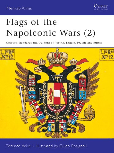 Flags of the Napoleonic Wars (2): Colours, Standards and Guidons of Austria, Britain, Prussia and Russia (Men-at-Arms Book 78) (English Edition)