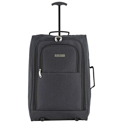 Flight Knight Equipaje De Cabina 2 Ruedas 55X35X20cm Bolsa de Equipaje Maleta De Un AVI�n easyjet, Iberia, British Airways