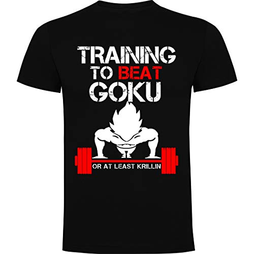 Foreverdai Camiseta Training to Beat Goku - Dragon Ball (M)