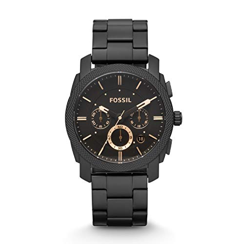 Fossil Reloj Cronógrafo para Hombre de Cuarzo con Correa en Acero Inoxidable FS4682 Fossil Reloj Cronógrafo para Hombre de Cuarzo con Correa en Acero Inoxidable FS4682