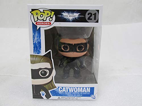 Funko FUN2644 - Figurita Batman Dark Knight Rises - Catwoman Pop 10cm - 0830395026442 - Figura Head Catwoman (10 cm)