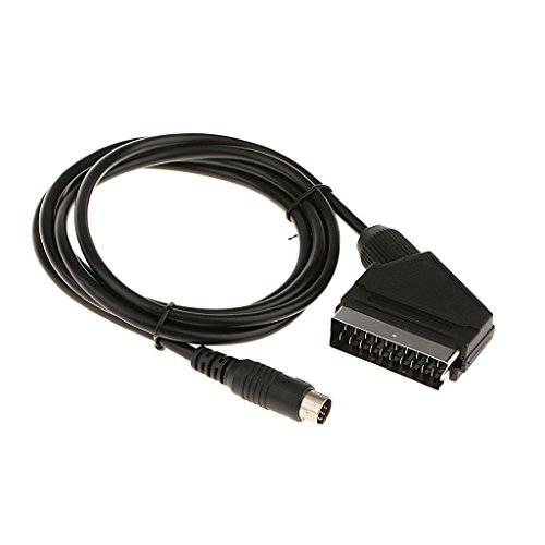 Gazechimp Accesorios De Videojuegos para Sega Saturn SS - Cable SCART RGB Cable AV Cable De TV para Consolas PAL, NTSC