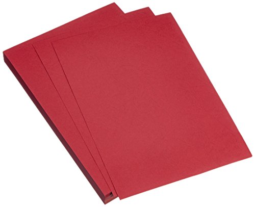GBC CY040030 - Tapa para encuadernación para encuadernadora, granulado piel, cartón, 230 g/m (100 unidades), color rojo GBC CY040030 - Tapa para encuadernación para encuadernadora, granulado piel, cartón, 230 g/m (100 unidades), color rojo
