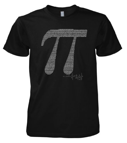 Geek Pi Science – Physics – Nerd Inspired Fun 701124 – Camiseta para hombre Negro XXXXXL