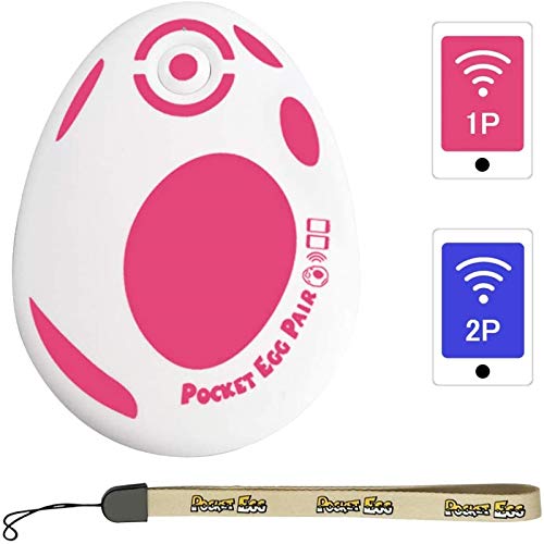 Gotcha 2020 Pocket Egg Pair Auto Cazar Pokémon Accesorio para la aplicación Pokemon Go Plus Compatible con iOS y Android Smartphone parecido a Dos Go-Tcha