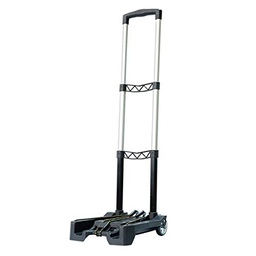 GZ Camión de Mano Plegable Carrito de Equipaje Plegable con Ruedas Pliegue Dolly Carrito de construcción de construcción sólida Compacto Carrito de Mano liviano Viaje Oficina móvil Uso automático GZ Camión de Mano Plegable Carrito de Equipaje Plegable con Ruedas Pliegue Dolly Carrito de construcción de construcción sólida Compacto Carrito de Mano liviano Viaje Oficina móvil Uso automático