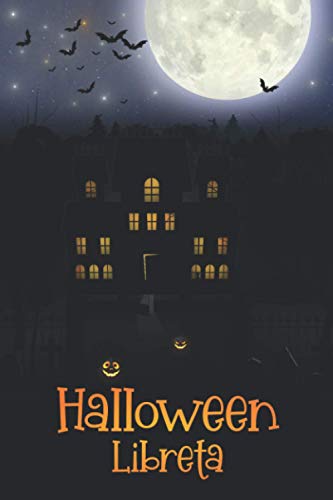 Halloween Libreta: Cuaderno divertido de rayas con fantásticos diseños temáticos de Halloween |120 paginas | formato 15,2 x 22,8 cm (6x9 in)