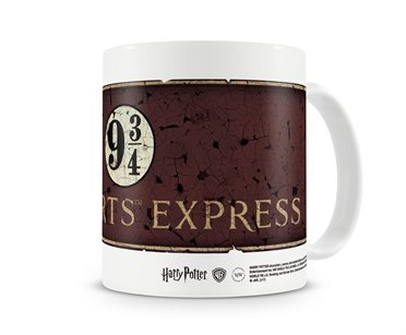 HARRY POTTER Oficialmente Licenciado Hogwarts Express Platform 3/4 Taza cerámica de café
