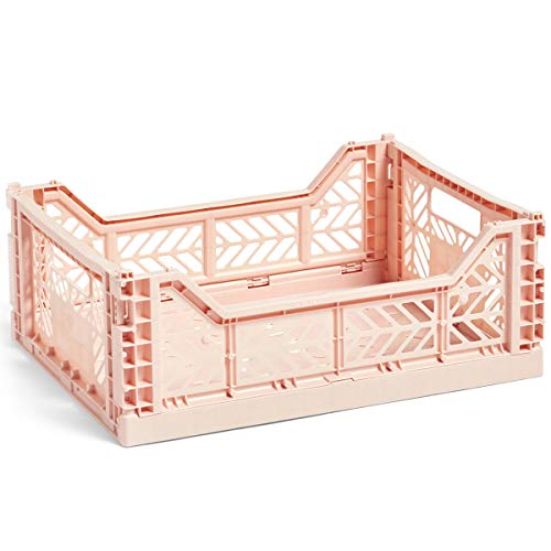 HAY Colour Crate M - Caja de Transporte (14,5 x 30 x 40 cm)