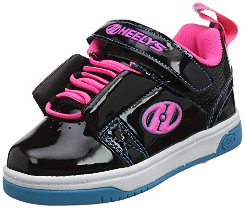 Heelys Rift X2 (HE100656) Zapatillas Tiempo Libre y Sportwear Niña, Niñas, Multicolor(Black/Neon Pink/Cyan), Mediano