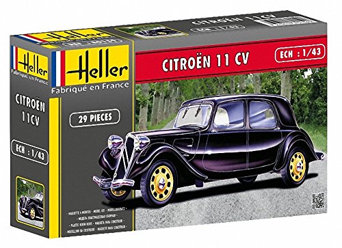 Heller - 80159 - Maqueta para Construir - Citroen 11 CV - 1/43 Heller - 80159 - Maqueta para Construir - Citroen 11 CV - 1/43