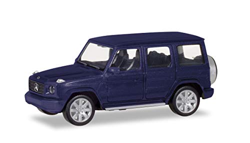 herpa Klasse Mercedes-Benz Clase G, Plateado metálico en Miniatura para coleccionar artesanías y como Regalo, Multicolor (430623-002) herpa Klasse Mercedes-Benz Clase G, Plateado metálico en Miniatura para coleccionar artesanías y como Regalo, Multicolor (430623-002)