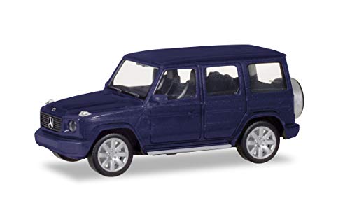 herpa Klasse Mercedes-Benz Clase G, Plateado metálico en Miniatura para coleccionar artesanías y como Regalo, Multicolor (430623-002)