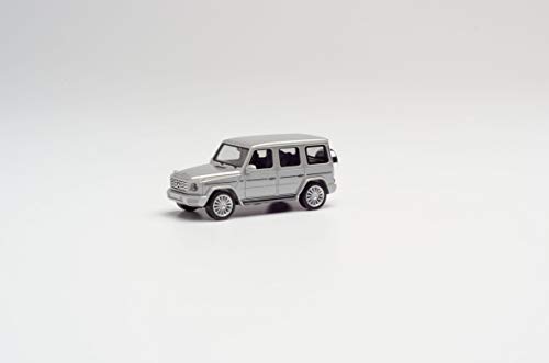 herpa- Mercedes-Benz Clase G con Llantas AMG, iridio Plateado metálico (430760)