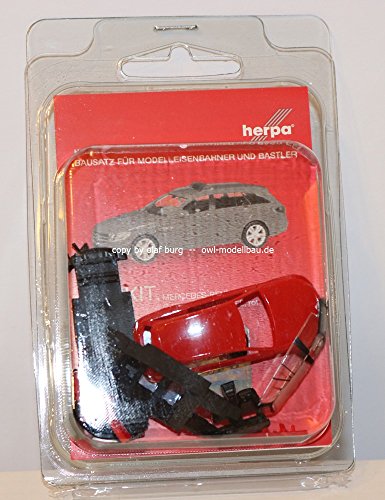 herpa MiniKit: Mercedes-Benz Clase C Estate, Rojo (013284)