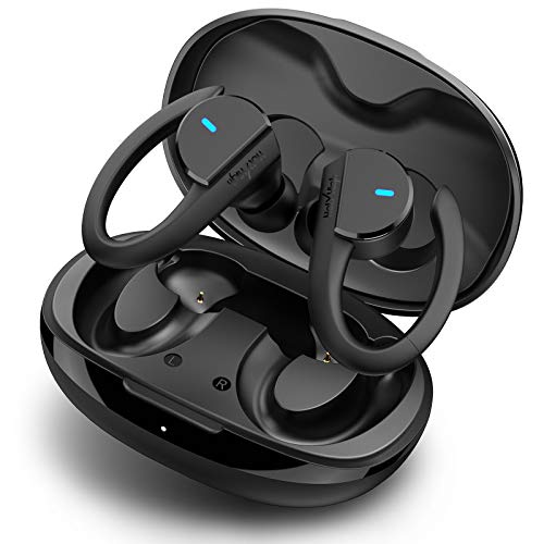 HolyHigh Auriculares Bluetooth Deportivos, 【2020 Último Modelo】Auriculares Inalambricos con Bajos Profundos y 36H de Autonomía, Emparejamiento Rápido Auriculares Inalámbricos, IPX7 Impermeable &BT5.0 HolyHigh Auriculares Bluetooth Deportivos, 【2020 Último Modelo】Auriculares Inalambricos con Bajos Profundos y 36H de Autonomía, Emparejamiento Rápido Auriculares Inalámbricos, IPX7 Impermeable &BT5.0