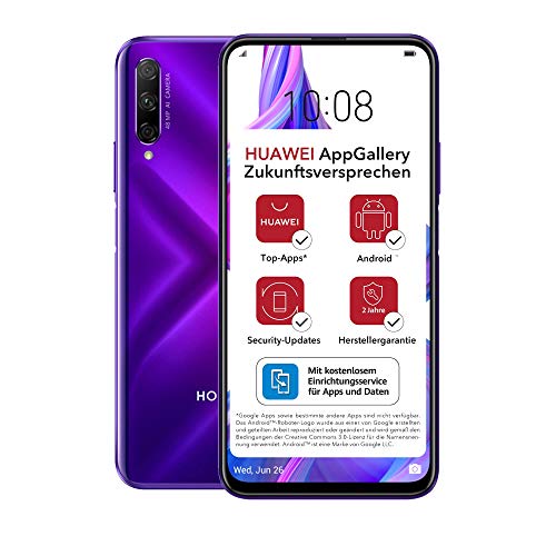 Honor 9X Pro - Smartphone 256GB, 6GB RAM, Dual Sim, Phantom Purple Honor 9X Pro - Smartphone 256GB, 6GB RAM, Dual Sim, Phantom Purple