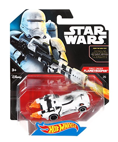 Hot Wheels Star Wars Character Car First Order Flametrooper - Modelos de Juguetes