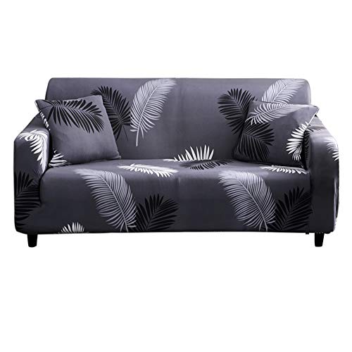 HOTNIU Funda Elástica de Sofá Funda Estampada para sofá Antideslizante Protector Cubierta de Muebles (Dos Plazas, Pattern #Hyy)