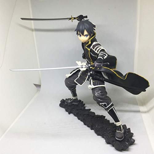 HYKCSS Kirigaya Kazuto, Tigre Negro, versión Modelo Decorativo de Juguete de Escultura de muñeca, la Altura de la Mano es de 17 cm