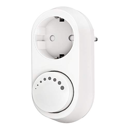 Interruptor y Dimmer Regulador de Intensidad, Toma de corriente con regulador de intensidad, Montable Reguladores - 230 V, para bombillas LED y halógenas regulables, LED 3-100 W, halógeno 3-200 W Interruptor y Dimmer Regulador de Intensidad, Toma de corriente con regulador de intensidad, Montable Reguladores - 230 V, para bombillas LED y halógenas regulables, LED 3-100 W, halógeno 3-200 W