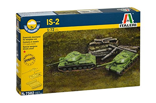 Italeri 7502S - Maqueta de Tanque de Asalto (Escala 1:72) (2 Unidades)