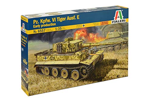 Italeri Pz.kpfw. Vi Ausf. E Tiger (Early Production) 6557 1:35 Tank Model Kit