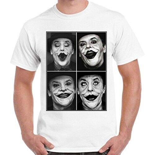 Jack Nicholson Joker Batman Cool Art Vintage Retro T Shirt,Men (Unisex),S Jack Nicholson Joker Batman Cool Art Vintage Retro T Shirt,Men (Unisex),S