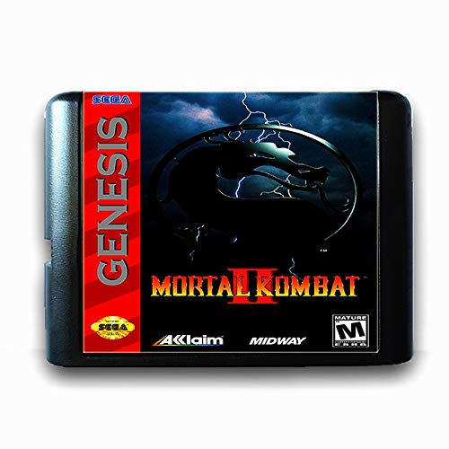 Jhana Mortal Kombat 2 para tarjeta de juego Sega MD de 16 bits para Mega Drive para consola de videojuegos Genesis PAL USA JAP (JAP Shell)
