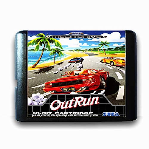 Jhana Outrun - Tarjeta de juego MD para Mega Drive, 16 bits, para consola Genesis, PAL, EE. UU., JAP (JAP Shell)