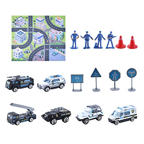 jingjing 2021 nuevo regalo – niños niños tráfico, kits de juguetes de la ciudad, mapa de la escena de los coches, señales de carretera, modelo de regalo (03)