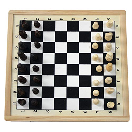 Juego 2 en 1 de ajedrez y Disco de Honda rápido, Juego de ajedrez de Madera Plegable, Juego de Hockey de Madera, Tablero Ganador de tirachinas, Juguetes educativos para niños y Adultos Juego 2 en 1 de ajedrez y Disco de Honda rápido, Juego de ajedrez de Madera Plegable, Juego de Hockey de Madera, Tablero Ganador de tirachinas, Juguetes educativos para niños y Adultos