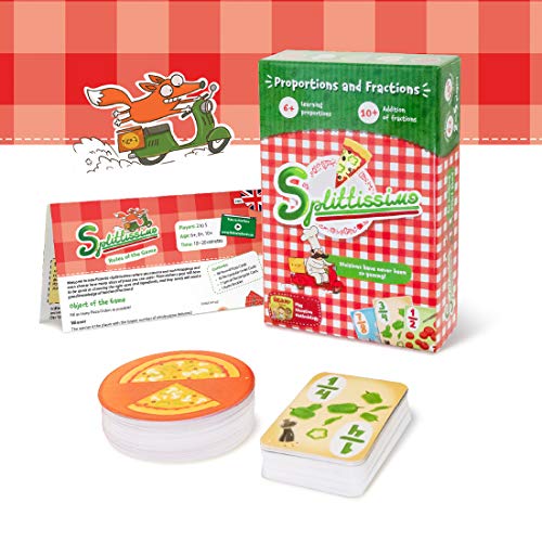 Juegos de mesa de pizza para niños de 6 años en adelante - Juegos de mesa de proporciones y fracciones para niños y familia Juegos de mesa de pizza para niños de 6 años en adelante - Juegos de mesa de proporciones y fracciones para niños y familia