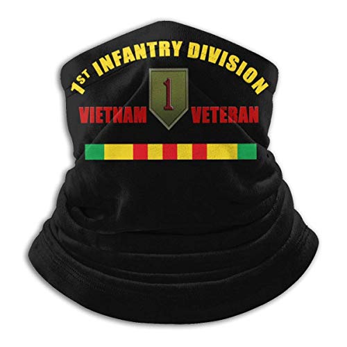 Jwohek St División de Infantería Veterano de Vietnam Unisex Bufanda deportiva a prueba de viento al aire libre Calentador de cuello Bandana Balaclava Headwear