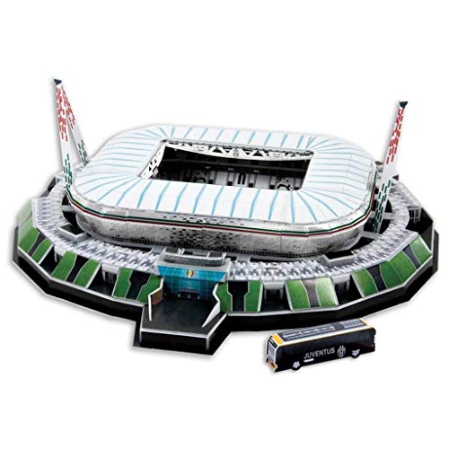 KARACTERMANIA Nanostad, Puzzle 3D Estadio Stadium Original de Juventus (39001), Multicolor