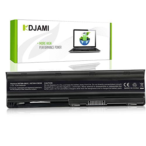 KDJAMI Batería para HP 593553-001 593554-001 MU06 MU09 636631-001G62 593550-001 593562-001 584037-001 Pavilion G7 G6 G4 DM4 CQ42 HSTNN-LB0W Presario CQ56 CQ57 CQ62——1 año Garantía (KDJMU06)