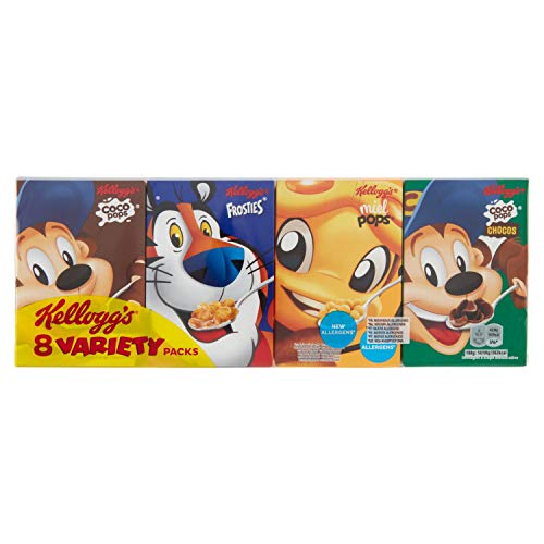 KELLOGGS cereales infantiles variety pack 8 cajas 25 gr