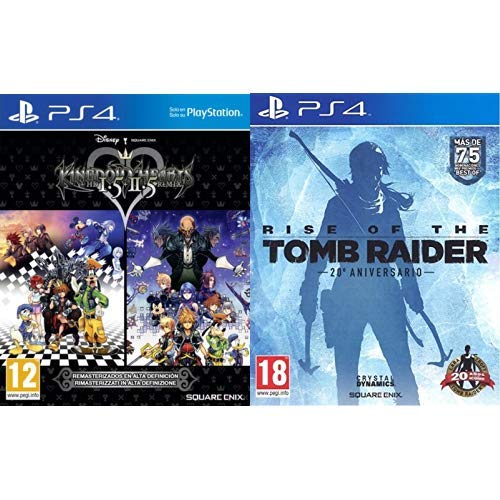 Kingdom Hearts HD 1.5 + 2.5 Remix & Rise Of The Tomb Rider: 20 Aniversario