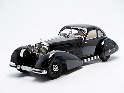 Kk Escala Models- KKDC 180081 - Mercedes 540k Autobahnkurier - 1938 - 1/18 Escala - Negro
